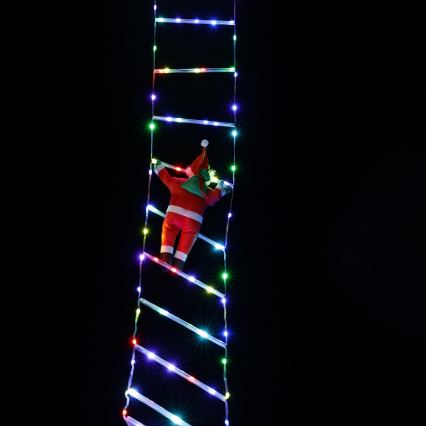 Aigostar - Decoración navideña LED para exterior 154 LEDs/8 funciones 1,6 m IP44 multicolor