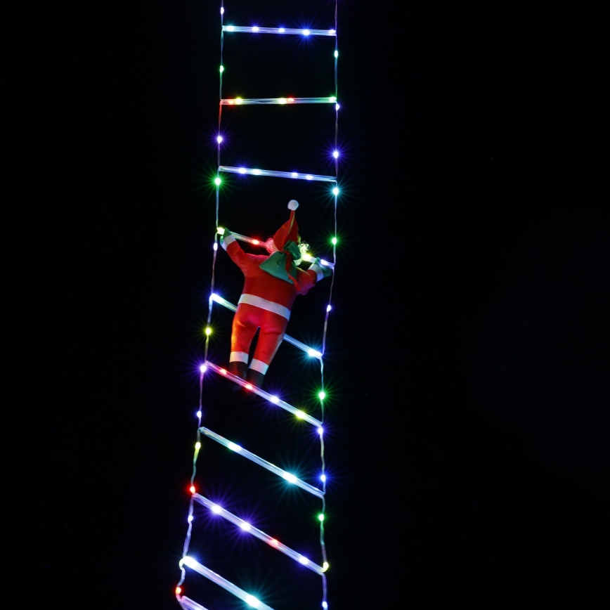 Aigostar - Decoración navideña LED para exterior 154 LEDs/8 funciones 1,6 m IP44 multicolor