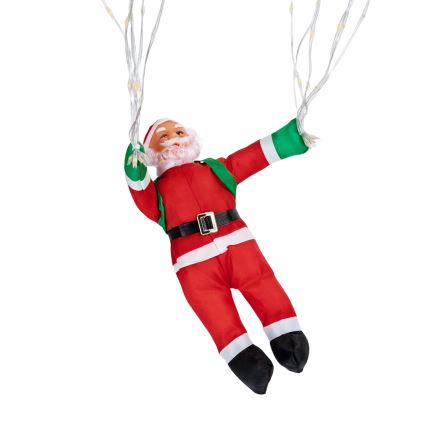 Aigostar - Decoración navideña LED de exterior LED/3xAA IP44 Papá Noel