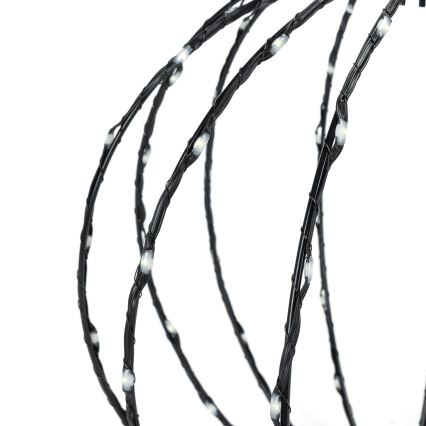 Aigostar - Decoración navideña LED exterior 3,6W/230V esfera 30cm IP44 blanco frío