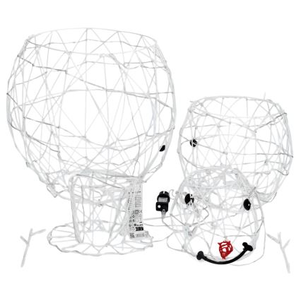 Aigostar - Decoración navideña LED exterior 3,6W/31/230V 6500K 120cm IP44 muñeco de nieve