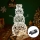Aigostar - Decoración navideña LED exterior LED/3,6W/31/230V 2700K 90 cm IP44 muñeco de nieve