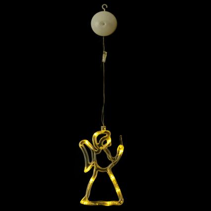 Aigostar - Decoración navideña LED LED/3xAAA ángel 21cm