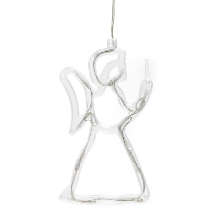 Aigostar - Decoración navideña LED LED/3xAAA ángel 21cm