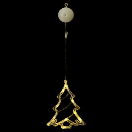 Aigostar - Decoración navideña LED LED/3xAAA árbol 20cm