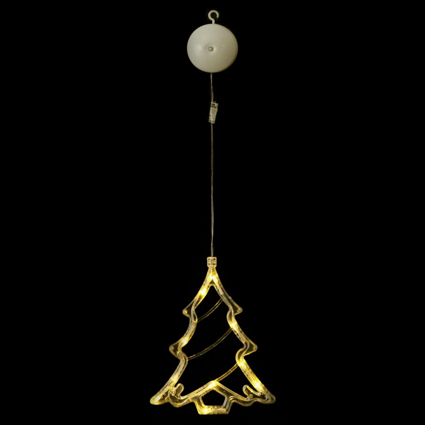 Aigostar - Decoración navideña LED LED/3xAAA árbol 20cm