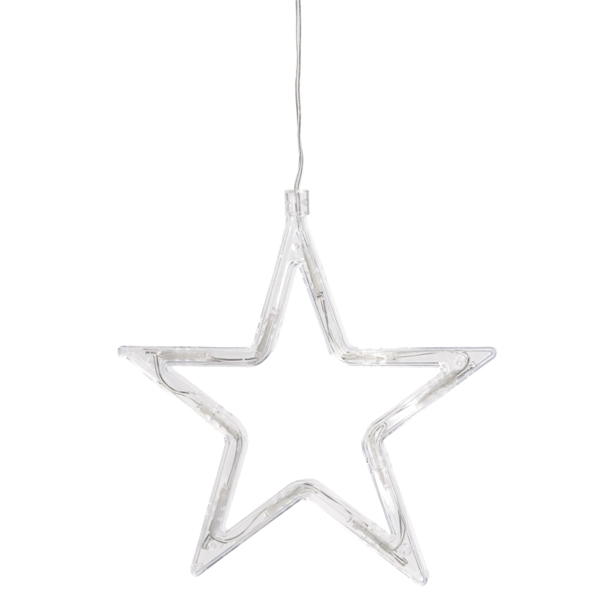 Aigostar - Decoración navideña LED LED/3xAAA estrella 19cm