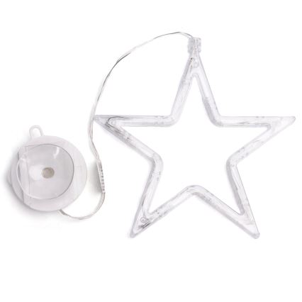Aigostar - Decoración navideña LED LED/3xAAA estrella 19cm