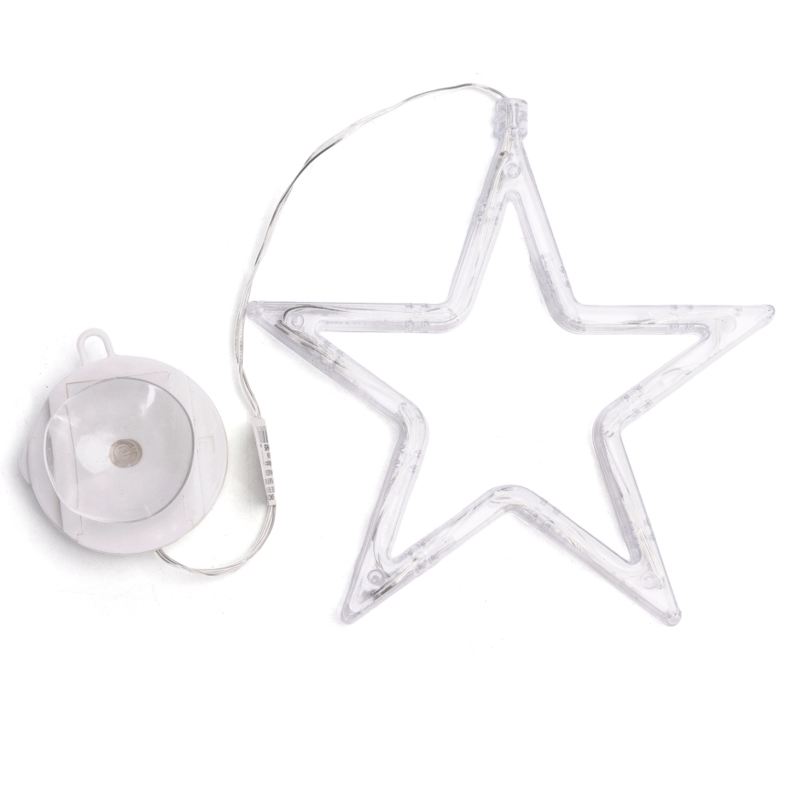 Aigostar - Decoración navideña LED LED/3xAAA estrella 19cm