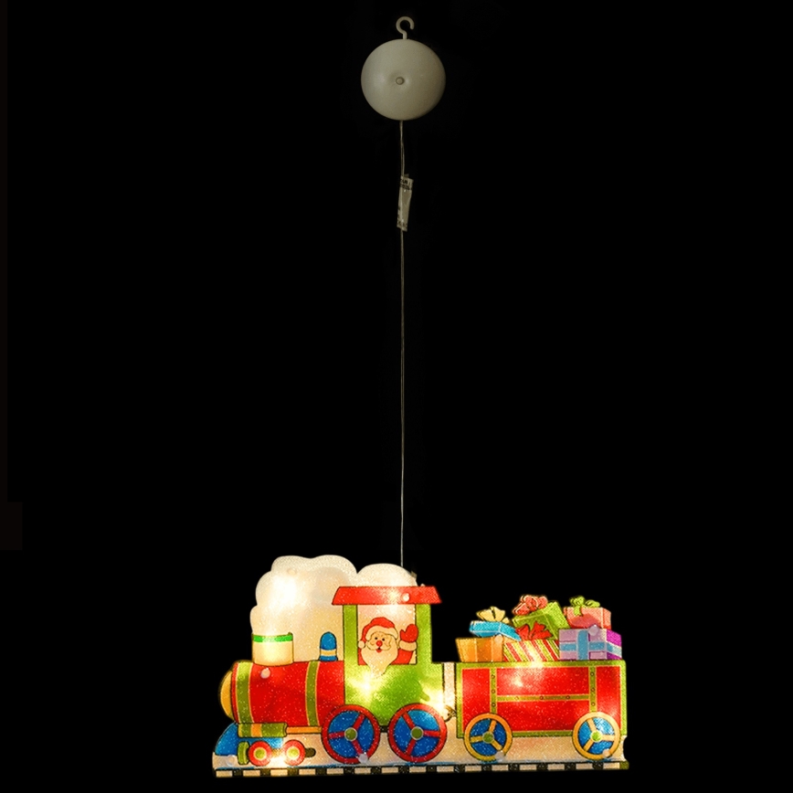 Aigostar - Decoración navideña LED LED/3xAAA trenecito 13,4cm