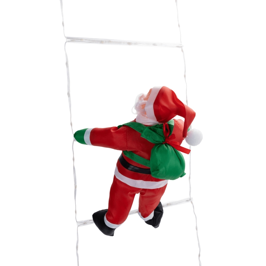 Aigostar - Decoración navideña LED para exteriores 154xLED/8 funciones 1,6m IP44 blanco frío