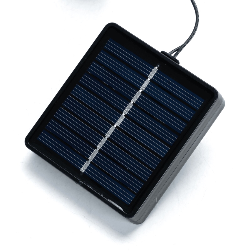 Aigostar - Decoración solar LED 60xLED/3,5m IP65 300 mAh blanco cálido oliva
