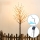 Aigostar - Decoración solar LED 64xLED/3,2m IP65 1200 mAh árbol blanco cálido