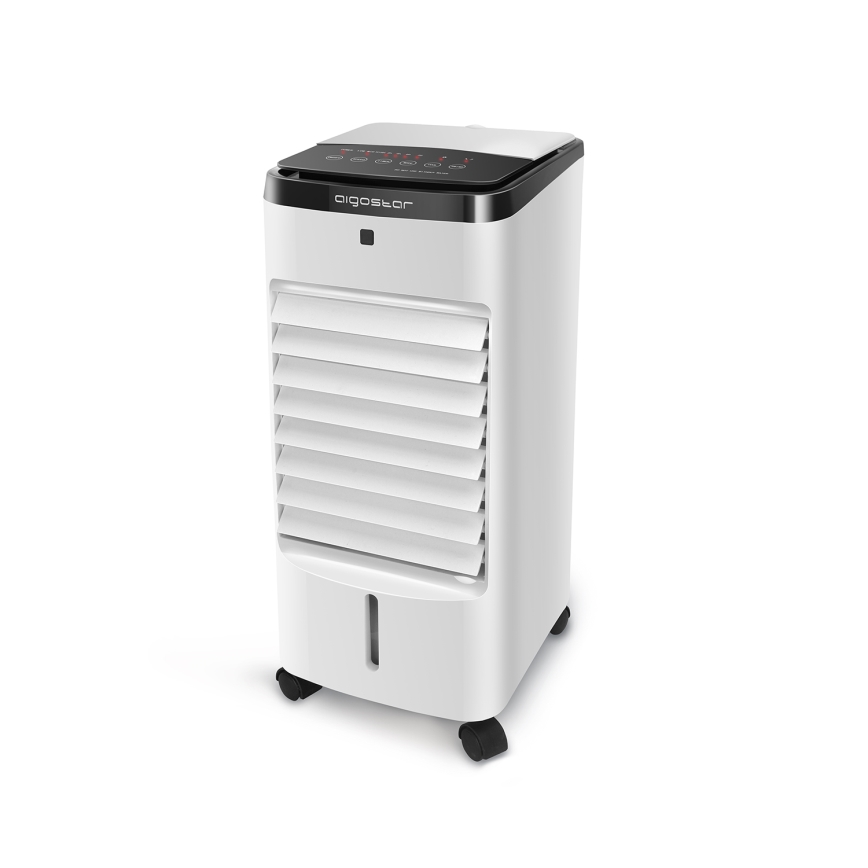 Aigostar - Enfriador de aire 60W/230V blanco/negro + mando a distancia