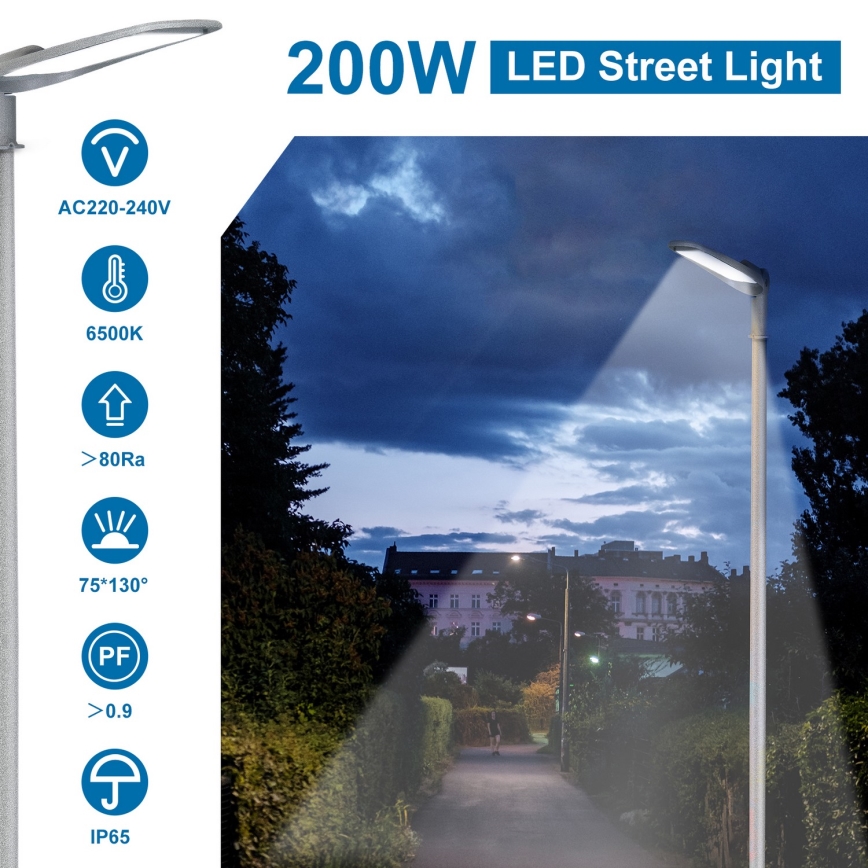 Aigostar - Farola LED LED/200W/230V 6500K IP65