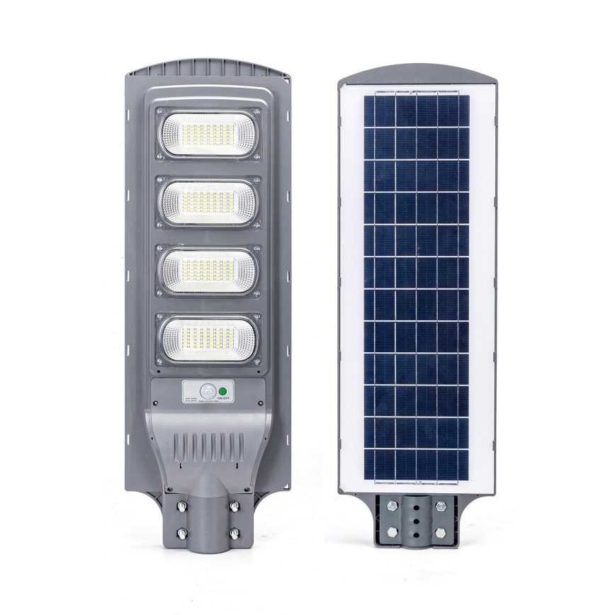 Aigostar - Farola solar LED con sensor LED/200W/3,2V 20000mAh IP65 6500K + control remoto