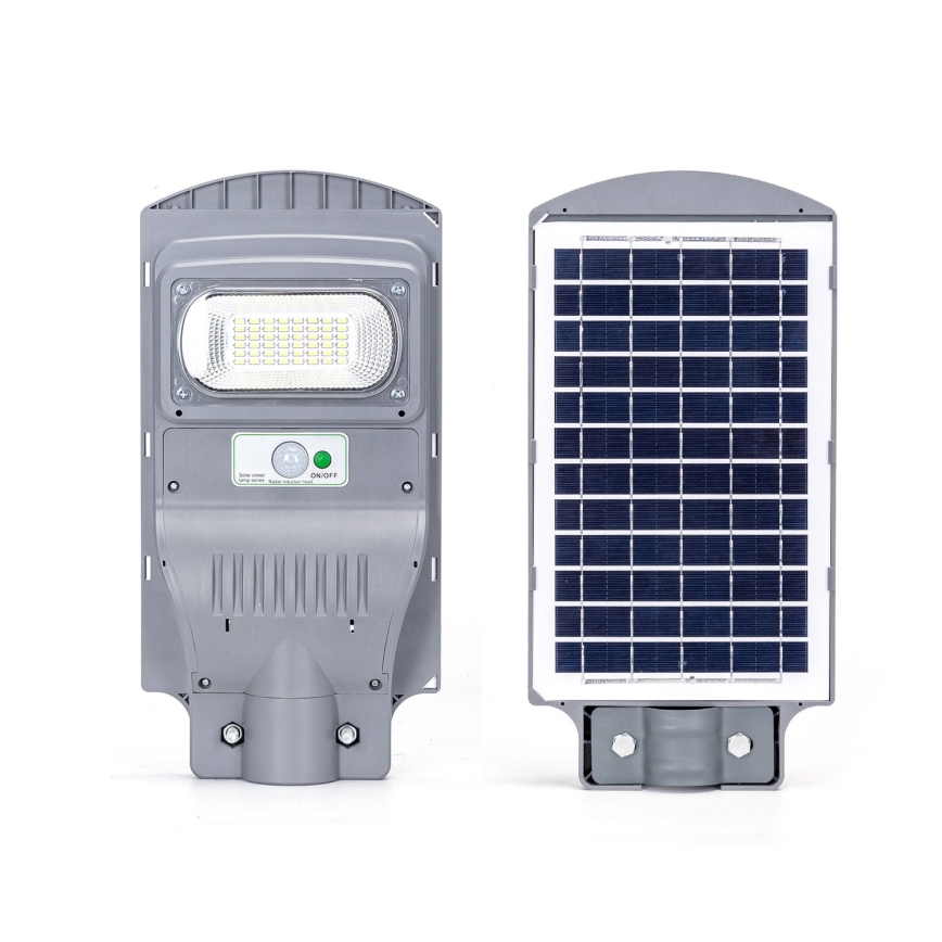Aigostar - Farola solar LED con sensor LED/50W/3,2V 5000mAh IP65 6500K + control remoto