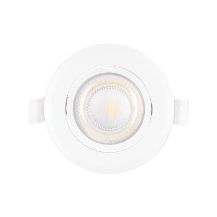 Aigostar - Foco empotrado LED/5W/230V 6500K diá. 8,5 cm blanco