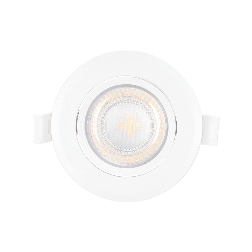Aigostar - Foco empotrado LED/5W/230V 6500K diá. 8,5 cm blanco