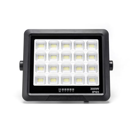 Aigostar - Foco solar LED regulable LED/300W/3,4V IP65 20000 mAh + mando a distancia