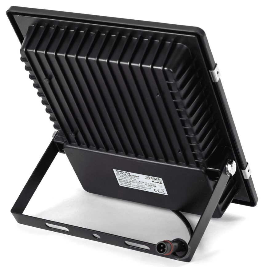 Aigostar - Foco solar LED RGB regulable LED/100W/3,2V IP66 + mando a distancia