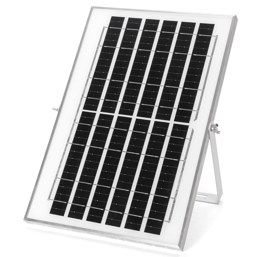 Aigostar - Foco solar LED RGB regulable LED/100W/3,2V IP66 + mando a distancia