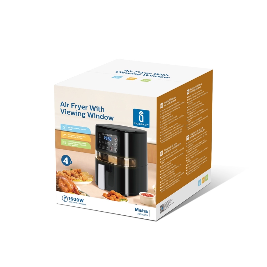 Aigostar - Freidora de aire caliente 4l 1600W/230V