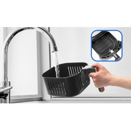 Aigostar - Freidora de aire caliente 7l 1900W/230V