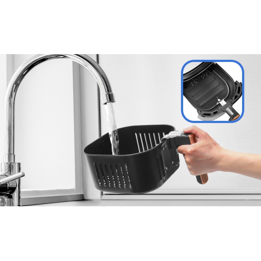 Aigostar - Freidora de aire caliente 7l 1900W/230V
