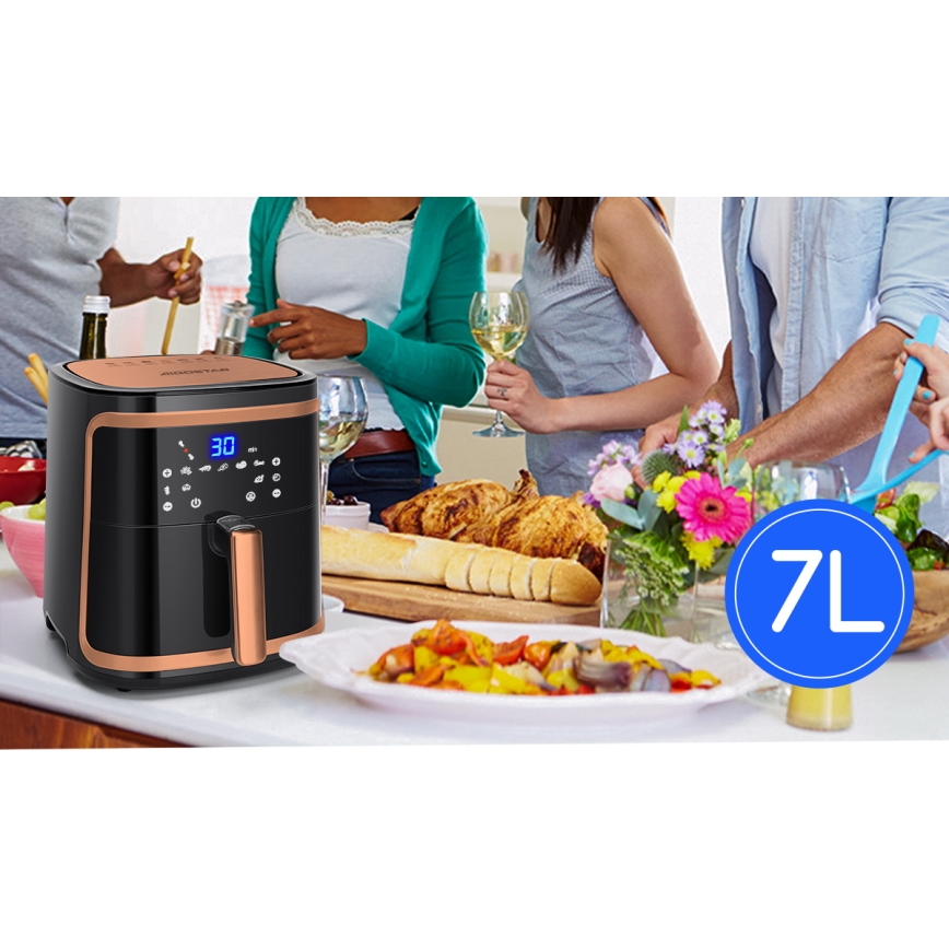 Aigostar - Freidora de aire caliente 7l 1900W/230V