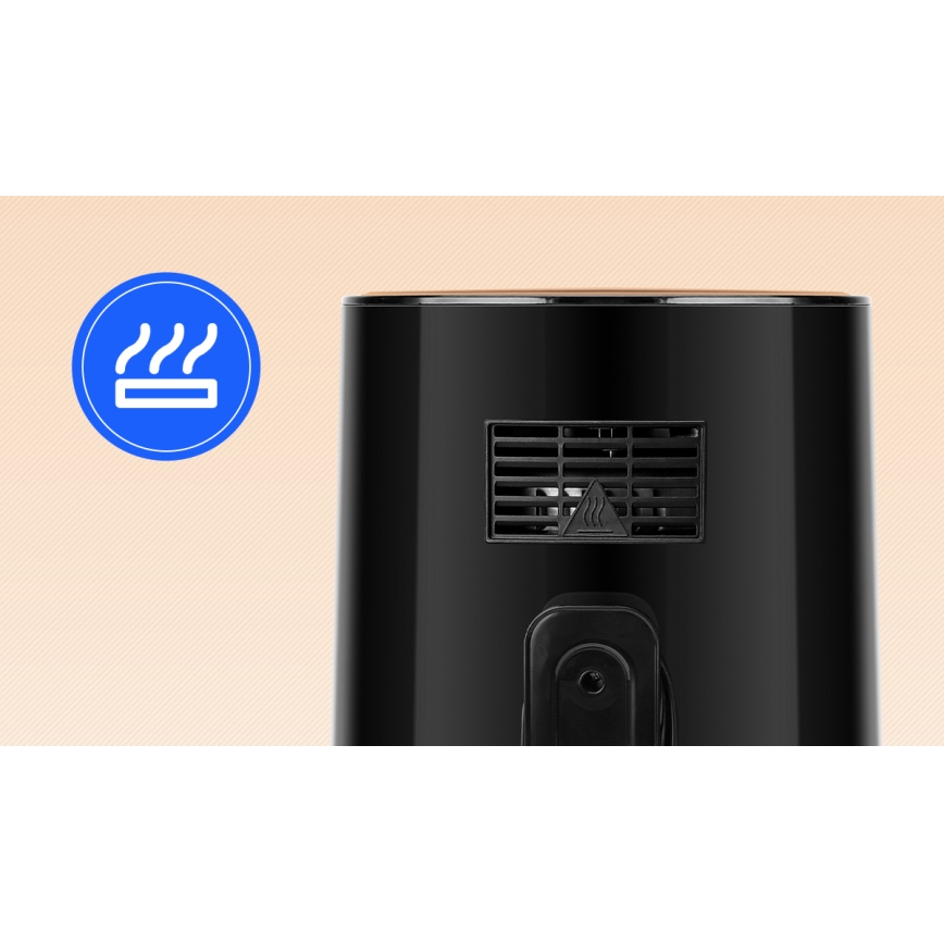 Aigostar - Freidora de aire caliente 7l 1900W/230V