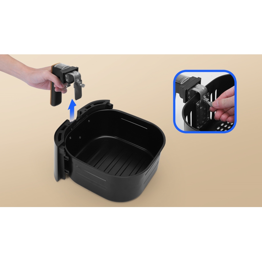 Aigostar - Freidora de aire caliente 7l 1900W/230V
