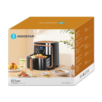 Aigostar - Freidora de aire caliente 7l 1900W/230V
