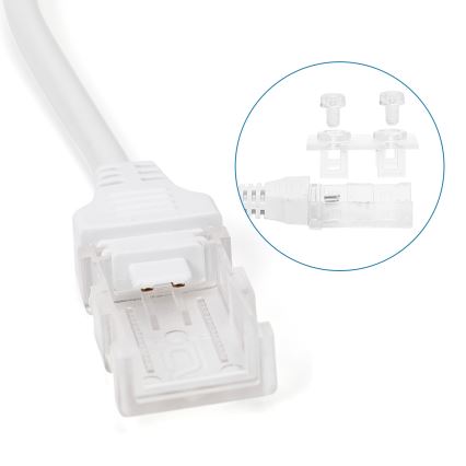 Aigostar - Fuente de alimentación para tiras LED 10 mm, 600 W/230 V, blanca