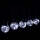 Aigostar - Guirnalda de luces LED para exterior 160 LEDs, 10 m, IP44, blanco frío