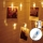 Aigostar - Guirnalda decorativa LED 10xLED/5W/USB 5 m blanco cálido