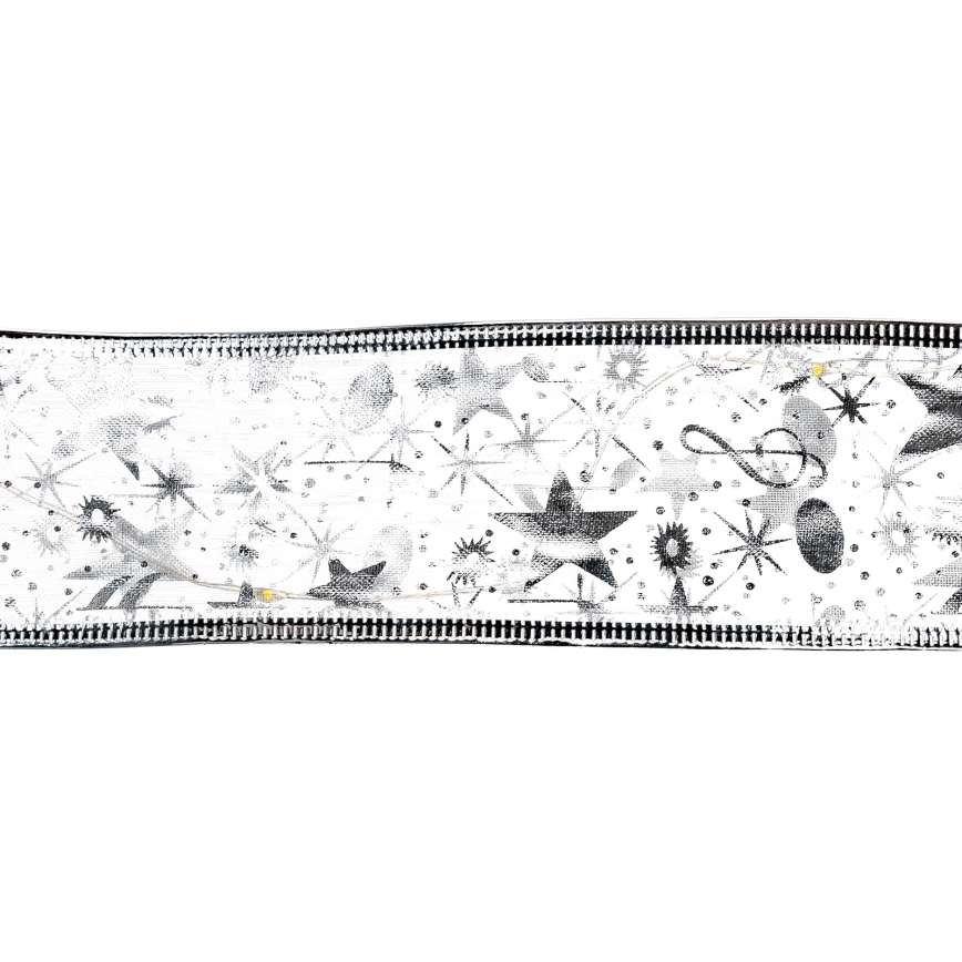 Aigostar - Guirnalda LED 100xLED/3xAA 10 m, blanco cálido, plateada