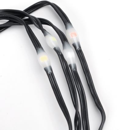 Aigostar - Cadena de luces LED exterior para Navidad 150xLED/8 funciones 3xAA 15,3m IP44 multicolor