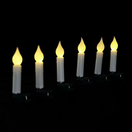 Aigostar - Guirnalda navideña LED, 25 LEDs, 5 m, alimentada por 3 pilas AA, blanco cálido