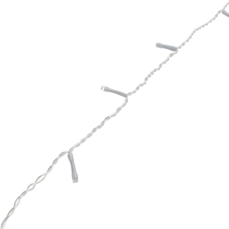 Aigostar - Guirnalda LED exterior 150xLED/6W/230V/8 funciones 1,5x1m IP44 blanco frío + mando a distancia