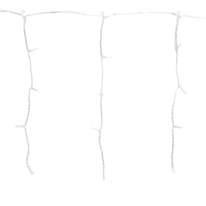 Aigostar - LED Guirnalda para exterior 200xLED/8 funciones 10x0,4m IP44 blanco cálido