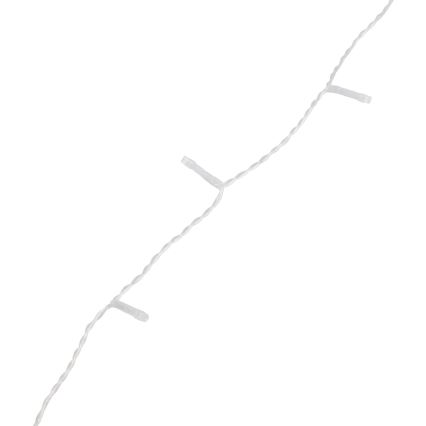 Aigostar - Guirnalda navideña LED para exterior 300xLED/8 funciones 3x1m IP44 blanco frío + mando a distancia