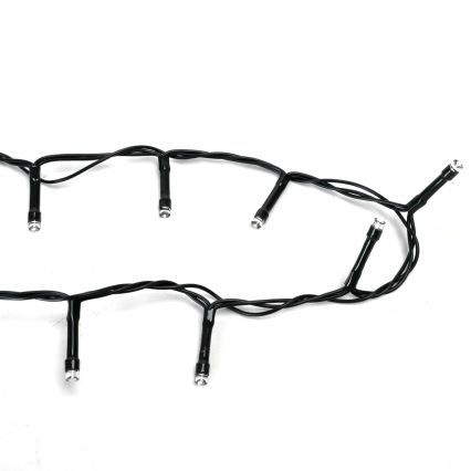 Aigostar - Guirnalda navideña LED para exteriores 400 LEDs / 8 funciones / 4 pilas AA / 20,3 m / IP44 / multicolor