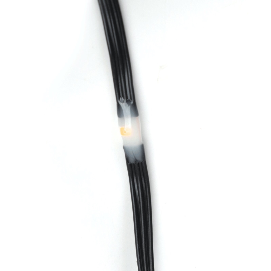 Aigostar - Guirnalda LED para exterior 150 LED/8 funciones 3x AA 15,3 m IP44 blanco cálido