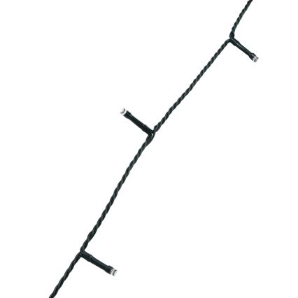 Aigostar - Cadena de luces LED para exterior, 200 LEDs, 8 funciones, 20 m, IP44, blanco frío