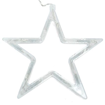 Aigostar - Cadena de luces navideñas LED para exterior 120xLED/6W/230V/8 funciones 3x0,6m IP44 blanco frío + mando a distancia