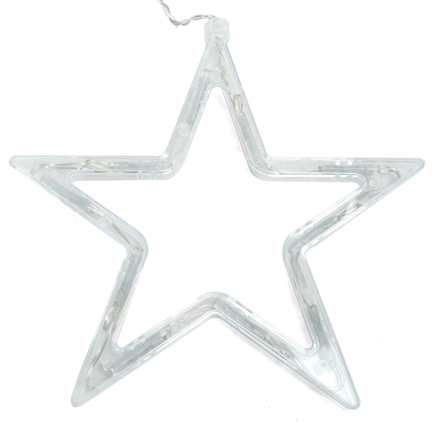 Aigostar - Cadena de luces navideñas LED para exterior 120xLED/6W/230V/8 funciones 3x0,6m IP44 blanco frío + mando a distancia