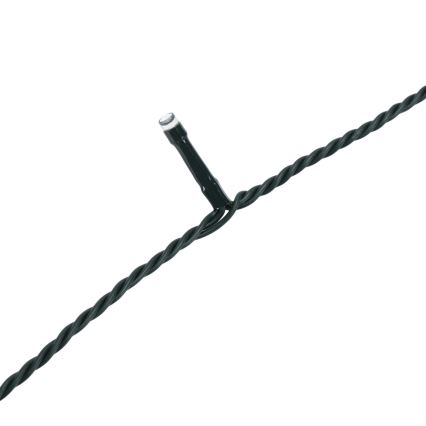 Aigostar - Guirnalda LED exterior para Navidad, 200 LEDs, 8 funciones, 20 m, IP44, blanco frío