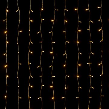 Aigostar - Guirnalda navideña LED para exterior 288xLED 1,5x1,8m IP44 blanco cálido