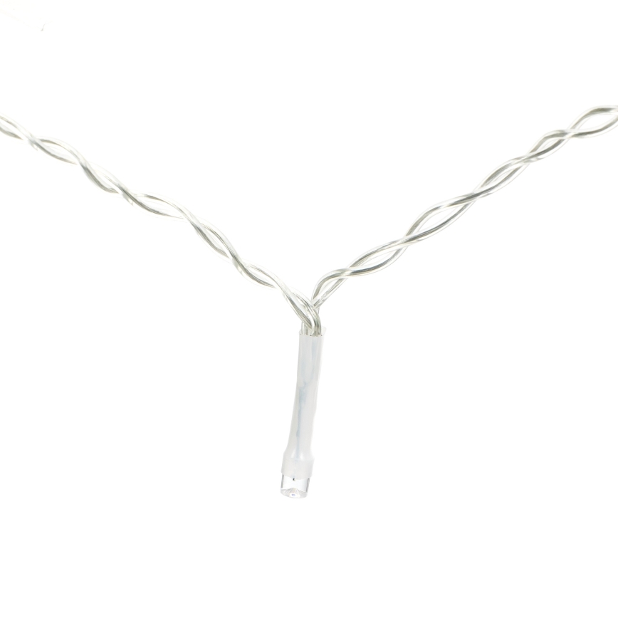 Aigostar - Guirnalda navideña LED para exterior 300xLED/8 funciones 3x1m IP44 blanco cálido + mando a distancia